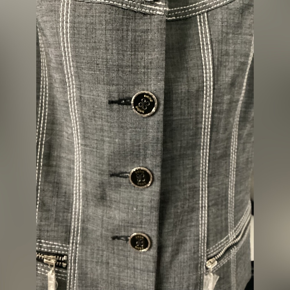 Bebe vest with lace up back - Picture 5 of 6